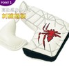 Putter Cover Headcover Pin Type Magnetic Closure Tailor Made Spider