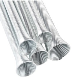 Mairuker Copper Pipe Bender Spring Set – Tube Bending Tool for 1/4", 5/16", 3/8", 1/2", 5/8" Soft Copper, Aluminum & Thin Stainless Steel Pipes – HVAC & Fridge Repair Tool