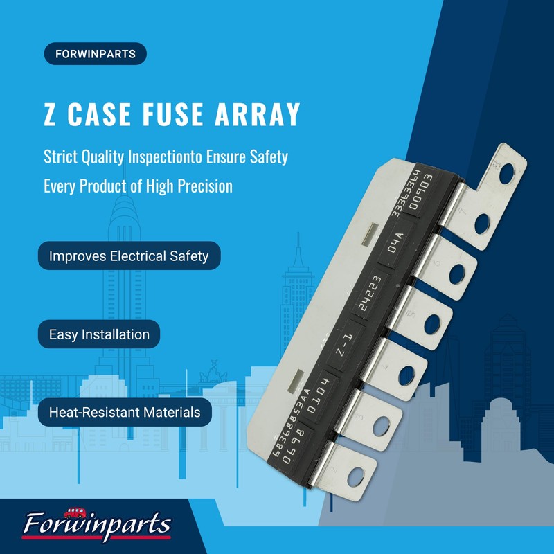 Forwinparts Z Case Fuse Array for Jeep Wrangler Gladiator 2018-2023