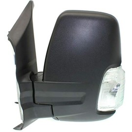 Driver Left Side Door Mirror Power Adjustment and Heated Glass With BLIS (Blind Spot Sensor) and Signal Light for Ford Transit T150 T250 T350 T350HD from 2010 to Onward