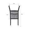 Car Seat Storage Organiser Mesh Hanging Storage Hanging Bag Between