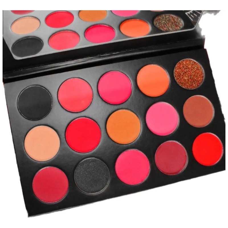 Paleta De Sombras Alternativas Para Ojos Malagna Dark Goth