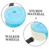 BIUDECO 4pcs Walker Wheel Replacement Quiet Swivel Casters for Smooth