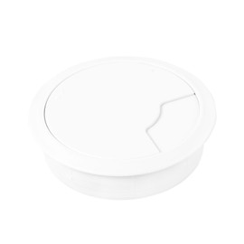 2 pieces - GedoTec® Cable grommet silver