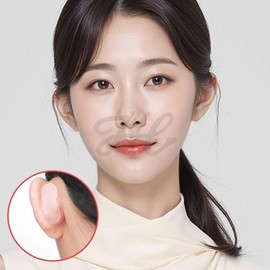 Small face elf ear-shaped sticker simple transparent / 얼굴 소두 연출 엘프 귀모양 스티커 간편 투명