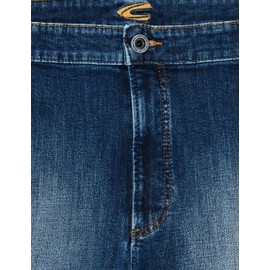 camel active Men's 498475 7404 Shorts, Blue (Mid Blue Used 46), 18 (Manufacturer Size: 34)