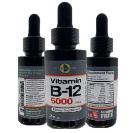 Extra Strength Vitamin B12 Sublingual Liquid Drops Methylcobalamin B 12 2fl oz