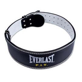 SpoBible Everlast leather weightlifting belt / 에버라스트 가죽 역도벨트
