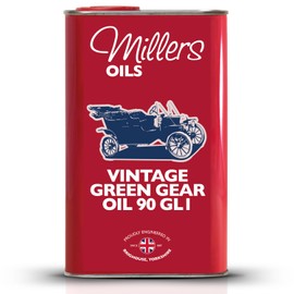 Vintage Green Gear Oil 90 GL1 (Non EP), 5 liters