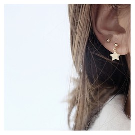 Inilbran Boho Star Drop Dangle Earrings Gold Star Studs Earrings Vintage Small Drop Earrings Minimalist Star Earrings Jewelry for Women and Girls