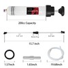 Thorstone 200cc Automotive Fluid Extractor Pump, Manual Oil Change Syringe