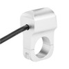 Handlebar Headlight Switch Aluminium Alloy with Red LED Indicator Light