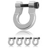 Mini Metal Shackle Omega Shape with Twist Lock Set of
