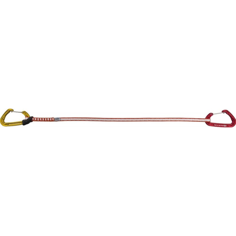 Climbing Technology Fly-Weight Evo Long Set 55 cm Rinvio, Rosso/Giallo,