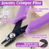 SPEEDWOX Bead Crimping Pliers Jewelry Crimper Plier for Beading Micro