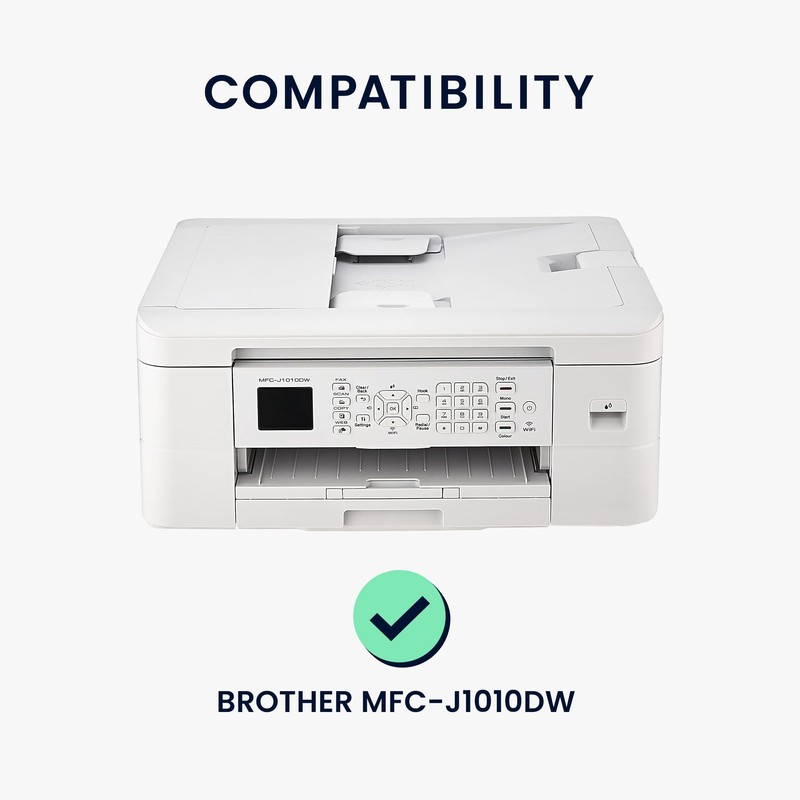 kwmobile Cover Compatible with Brother MFC-J1010DW – Case Printer –