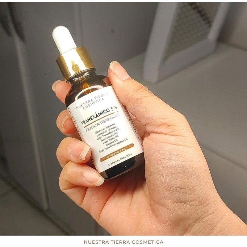 Ácido Tranexámico 5% Para Ojeras, Melasma Y Manchas Rebeldes