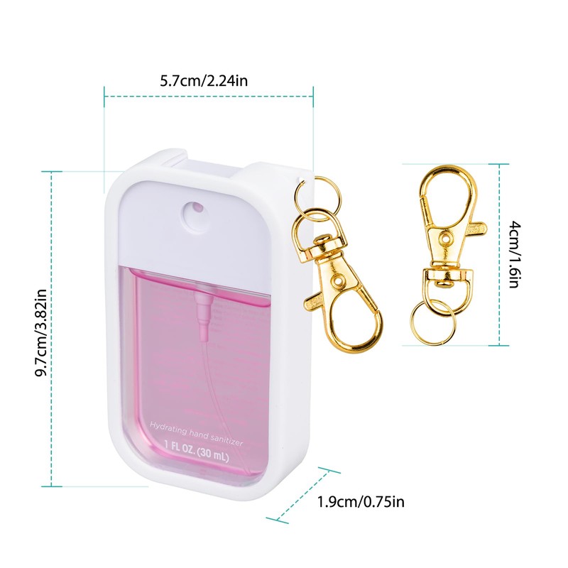 TERPINK Silicone Case Compatible with Touchland Hand Sanitizer Spray, Protective