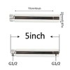 4 Inch Shower Extension Tube Stainless Steel Round Shower Pipe