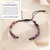 To My Granddaughter-Infinity Forever Love Heart Bracelet, You are Always
