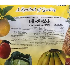 growmore BANANA FERTILIZER - FRUIT FUEL BANANA FERTILIZER -  5LB BAG 16-8-24