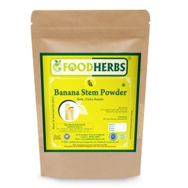 Foodherbs Banana Stem Powder / 200 g / 0.44 lbs For Kidney Health