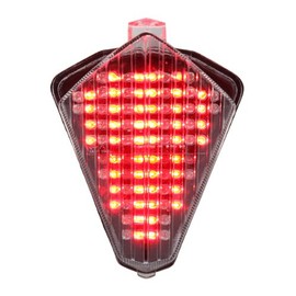 Integrated Sequential LED Tail Lights Clear Lens for 2007-2008 Yamaha YZF R1