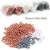 Shower Head Filter 6 Pack (240g), Ion Filter Balls Softens