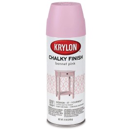 Krylon NEW 6 PACK KRYLON DIY SERIES CHALKY FINISH BONNET PINK 44116 FREE SHIPPING