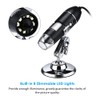 USB Digital Microscope 1600X Magnification Camera 8 LEDs with Stand