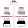 Franco Kids Bedding Super Soft Microfiber Zippered Body Pillow Cover,