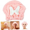 LALAFINA Gorro para Secar El Cabello Absorbente Rápido Corbata De
