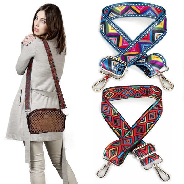 Motroce 2 PCS Purse Strap, 1.5" Wide Shoulder Strap Adjustable