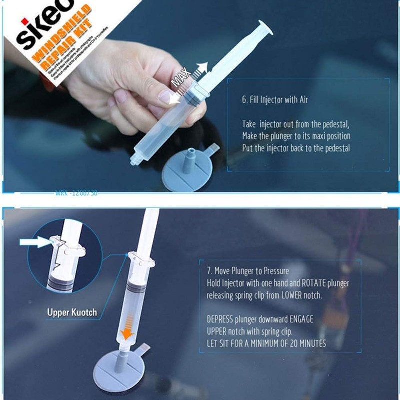 belupai Auto Windschutzscheibe Reparatursatz Auto Glas Windschutzscheibe Reparatursatz Auto Auto