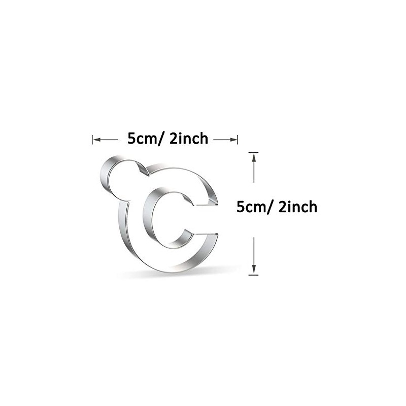 WDYJMALL Temperature Celsius Icon Shape Cookie Cutter
