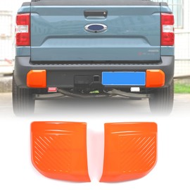 Aunginsy Rear Bumper Protector Guard Compatible with Ford Maverick 2022-2024 Rear Bumper Protector Corner Guard Side Bumper Edge Protection Guard Anti-Collision Corners Patch Trim Cover Accessories
