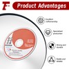 25 Pack 6" x.045 x7/8" Cut-Off Wheel - Metal &