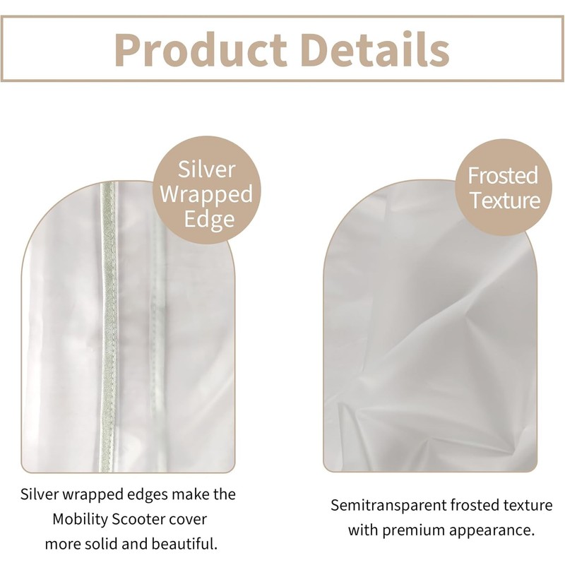 Indigo Tempest9 Waterproof Mobility Scooter Storage Cover,Scooter Storage Cover, 2