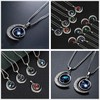 LEJAHAO Zodiac Sign Necklace Women Men with Charms Pendant Constellations
