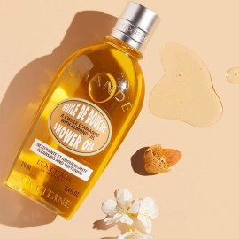 Aceite de Ducha L'Occitane Almendras 250mL Vegano Sin Parabenos Cruelty Free