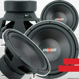 2X SoundXtreme Premium Elite ST-412 12 Inch Car Audio Subwoofer 4000 Watts Max Power for Pair Dual 4 Ohm Voice Coil High Power Bass Surround Sound 12" Sub Speaker System