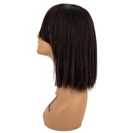 Straight Bang bob Wig - Length: 14"