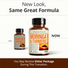 Moringa Capsules – 3-in-1 Turmeric Moringa Supplement with BioPerine (Black