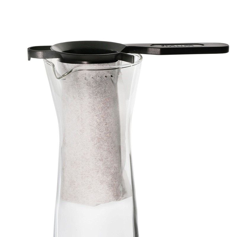 Finum Disposable Paper Tea Filter Bags for Loose Tea, White,