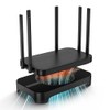 Yieidui Z-X3 Router Cooling Base with 140mm USB Fan, Bracket