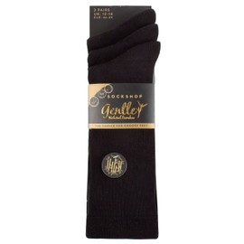 SockShop Mens Half Cushion Gentle Bamboo Socks Pack of 3 Cedar 7-11