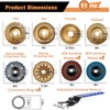 11PCS Wood Carving Disc Set for 4" or 4 1/2"