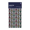 PAPERZIP - Traffic Light Stickers (Red, Amber and Green) for