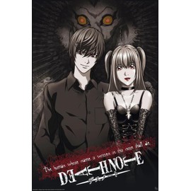 Death Note - Anime TV Show Poster (Power Couple - Light & Misa) (Size: 24" x 36")
