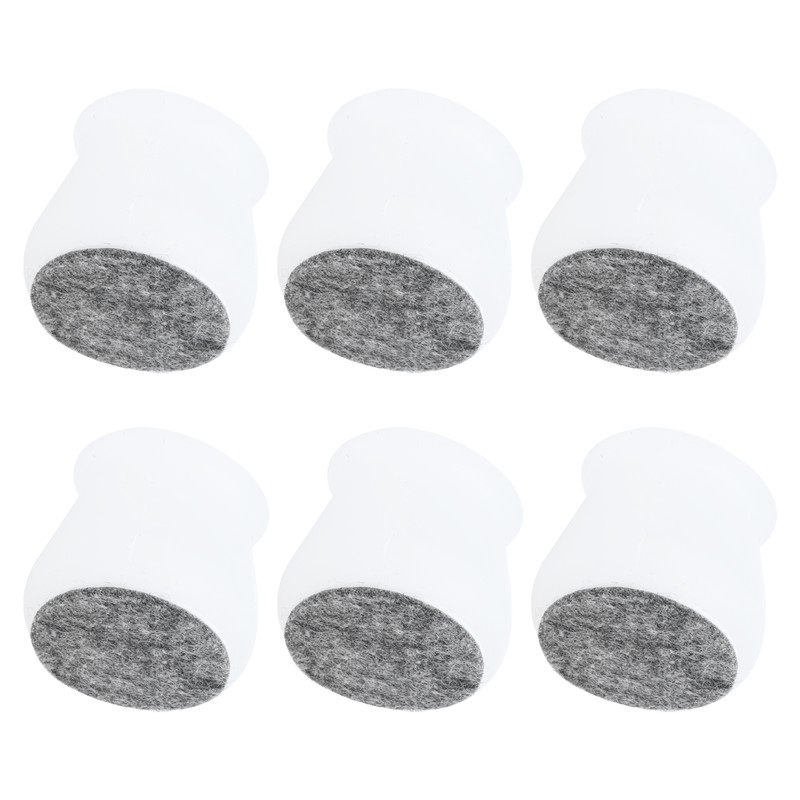 16PCS Chair Leg Protector Non Slip Silicone Felt Furniture Leg